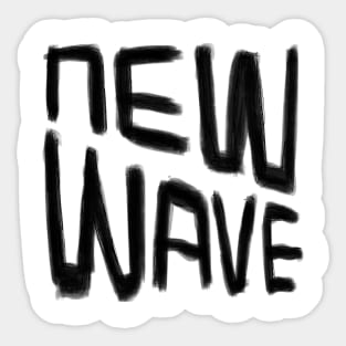 New Wave music, Bands, New Wave Sticker